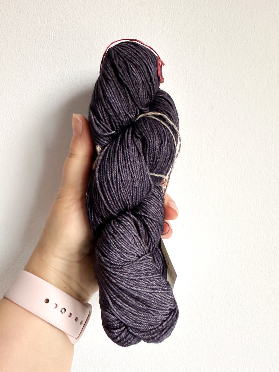Ręcznie farbowana włóczka Malabrigo ULTIMATE SOCK merynos z nylonem US069 Pearl Ten