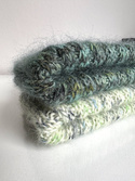 DAISY – czapka beanie handmade baby merino + moher i jedwab 3265 Forest Night