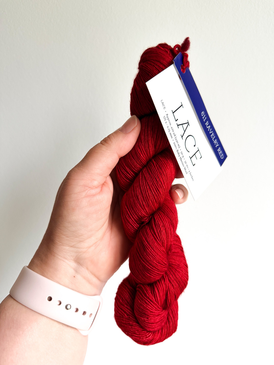 Wełna merynosów Malabrigo LACE LMBB611 Ravelry Red