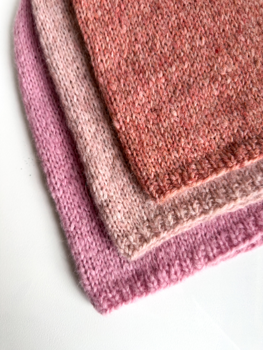 CHMURKA Handgemachte Alpakamütze 32 blush rosa