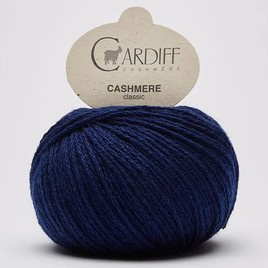 Włóczka Cardiff Cashmere Classic 638 Indaco