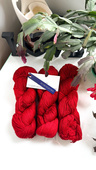 Włóczka skarpetkowa Malabrigo SOCK SW611 RAVELRY RED