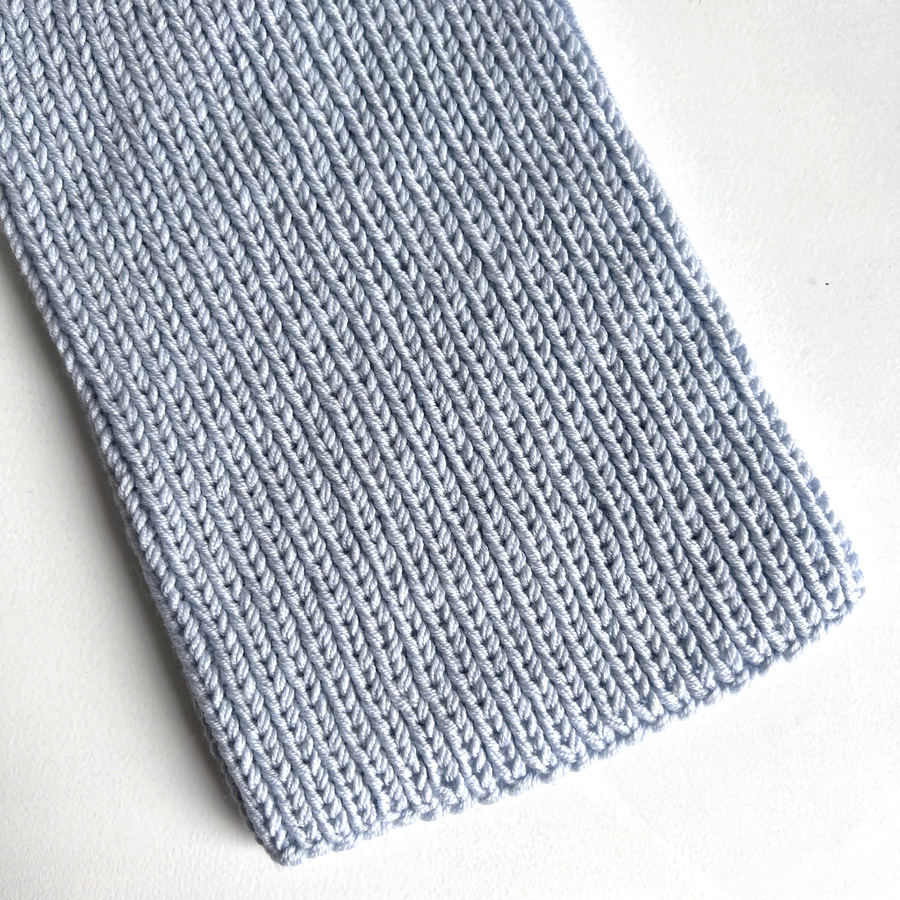 NANA – czapka merino beanie 100% baby merino 53 Rosa jesienno-zimowa