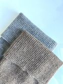HELEN Mütze mit Umschlag aus Alpaka 618 Nougat Beige