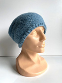 CHMURKA Alpaca Beanie 21 Sea Blue