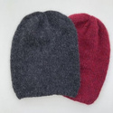 CHMURKA Handgemachte Beanie-Mütze aus Alpaka 06 Anthrazit