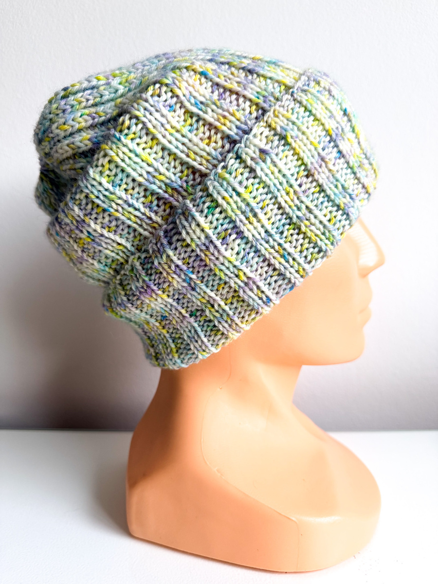 NELLI Handmade Merino Wool Beanie 37 Bajkowe Światełka