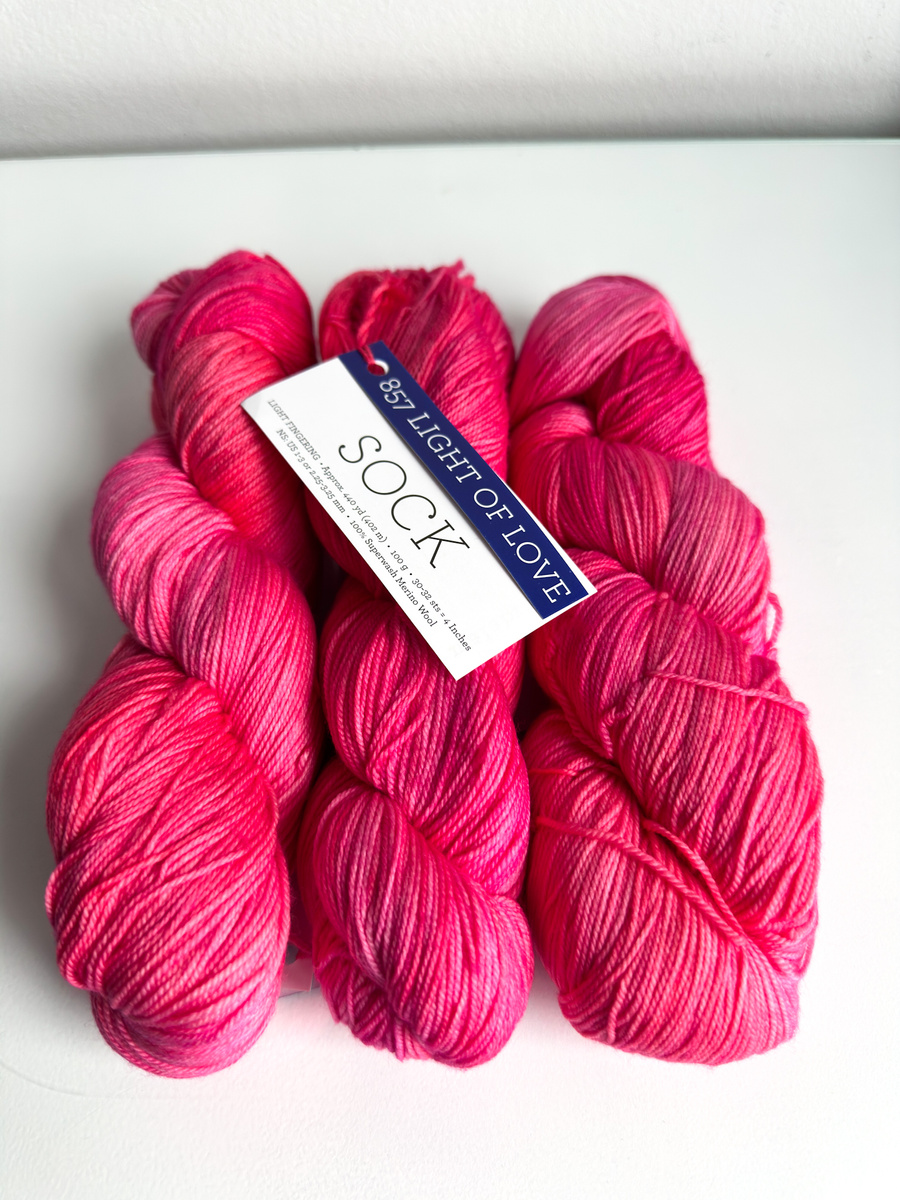 Włóczka skarpetkowa Malabrigo SOCK SW857 LIGHT OF LOVE