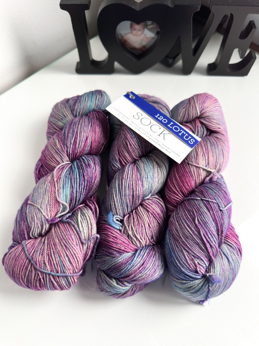 Włóczka skarpetkowa Malabrigo SOCK SW120 LOTUS