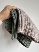 HELLI – czapka zimowa merino damska 23 Jasny Beż