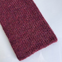KIARA Handmade Beanie 100% Alpaca 5565 bordowo-brązowa