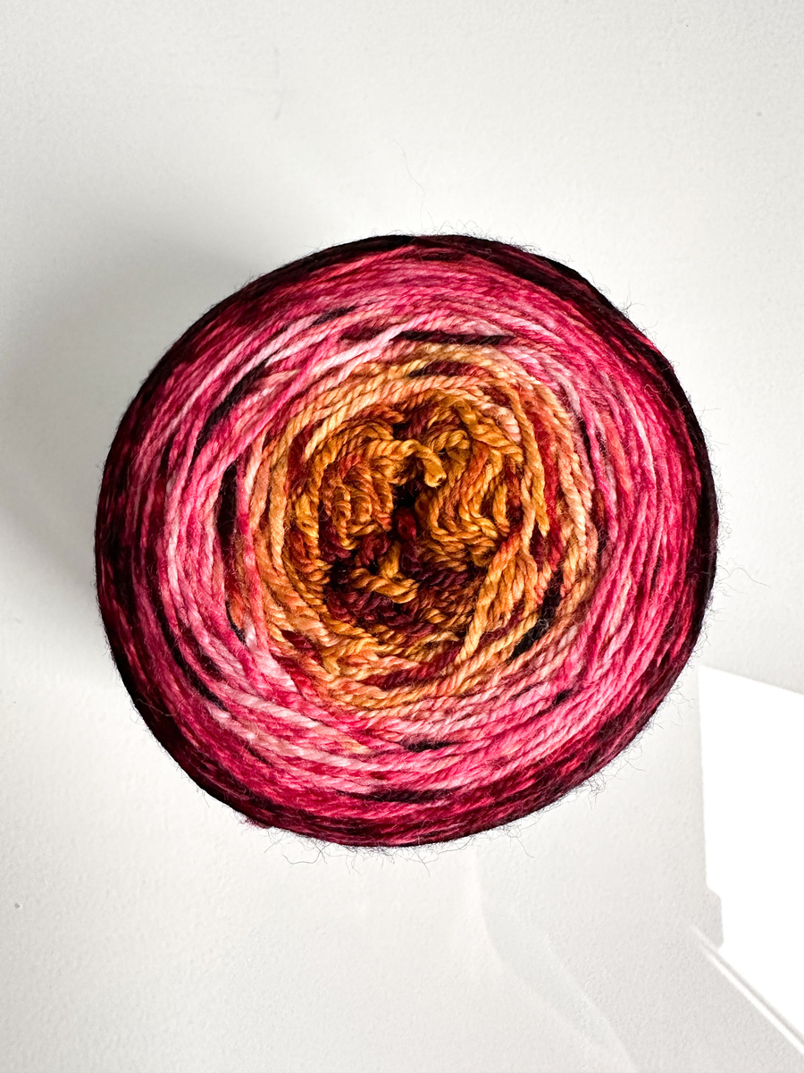Ręcznie farbowana włóczka Malabrigo SOCK METAMORPHOSIS SW314 Corn Snake
