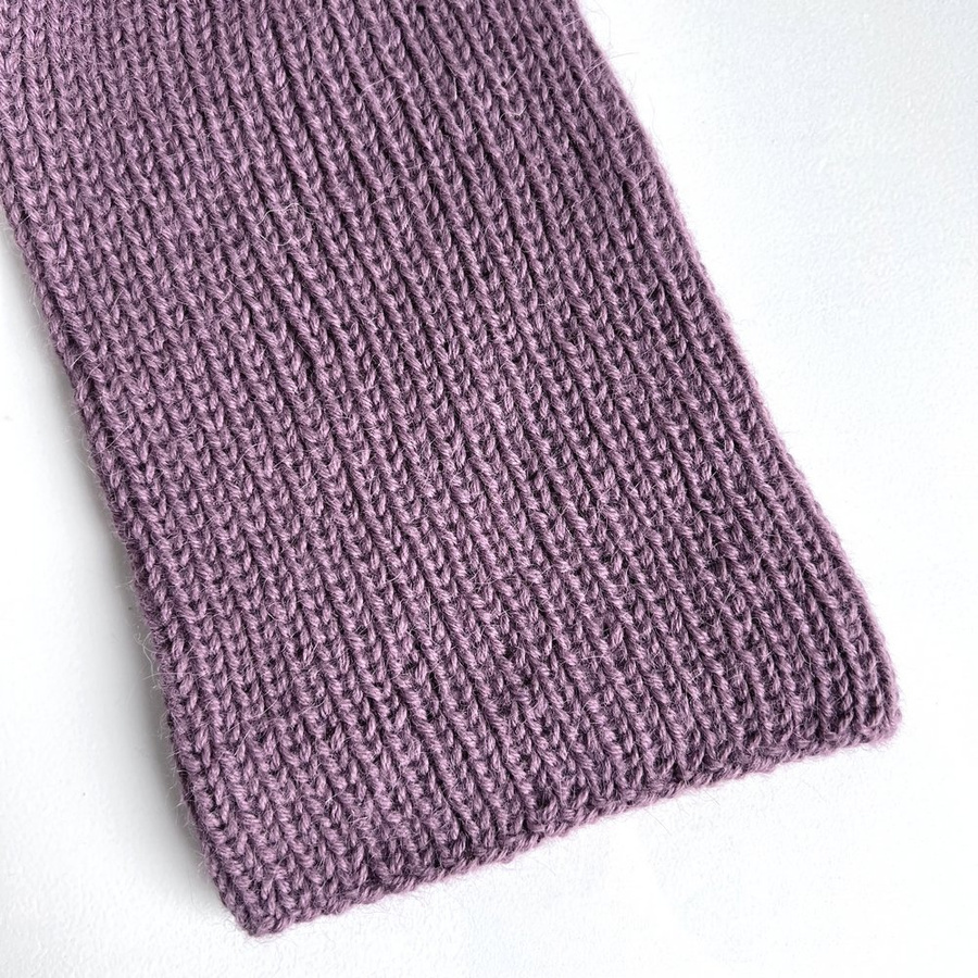 KIARA Women's Alpaca Beanie 100% Alpaca 3800 Fiołkowo-Różowa