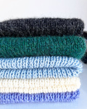 CHMURKA Handgemachte Beanie-Mütze aus Alpaka 19 Zielony Leśny