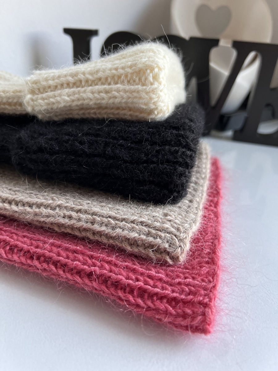 MORGANA – czapka damska zimowa alpaka + jedwab 8903/16 Czarny