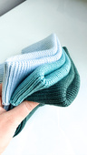 VARELLA – czapka z wełny merino baby merino 11 Błękitny Stalowy