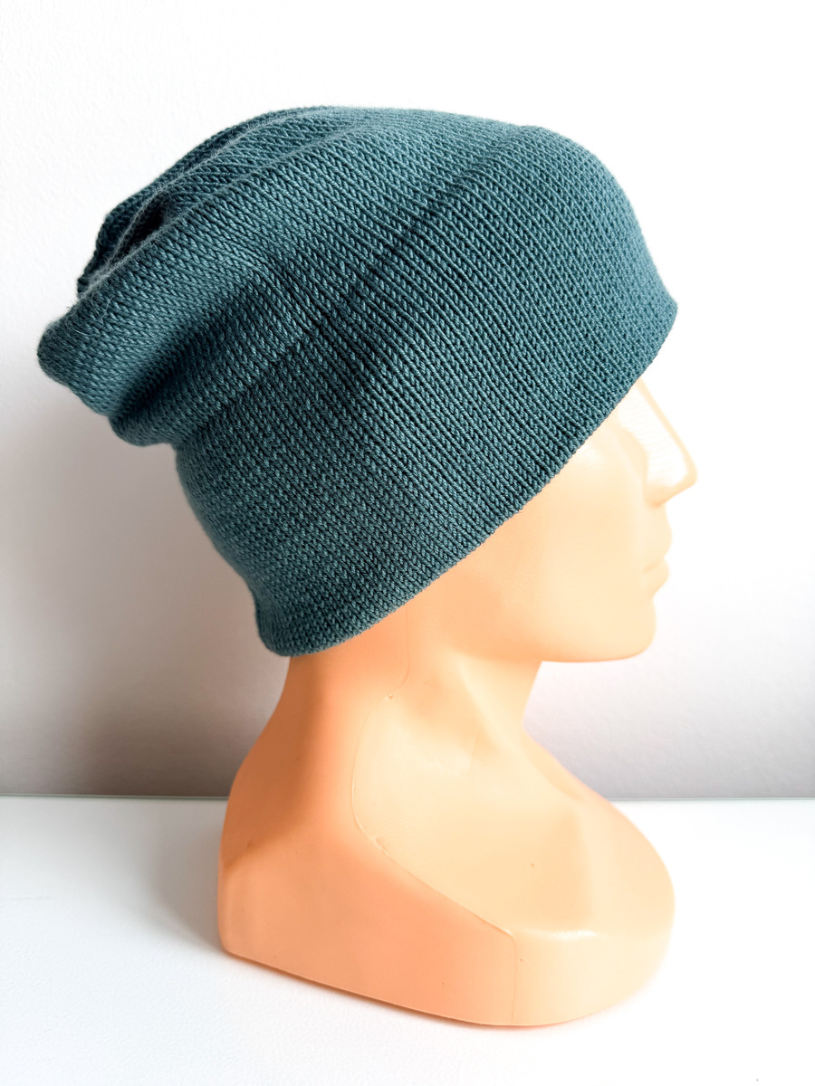 SOREN Beanie aus 100% Baby Merino – 66 „Nebliger Wald“