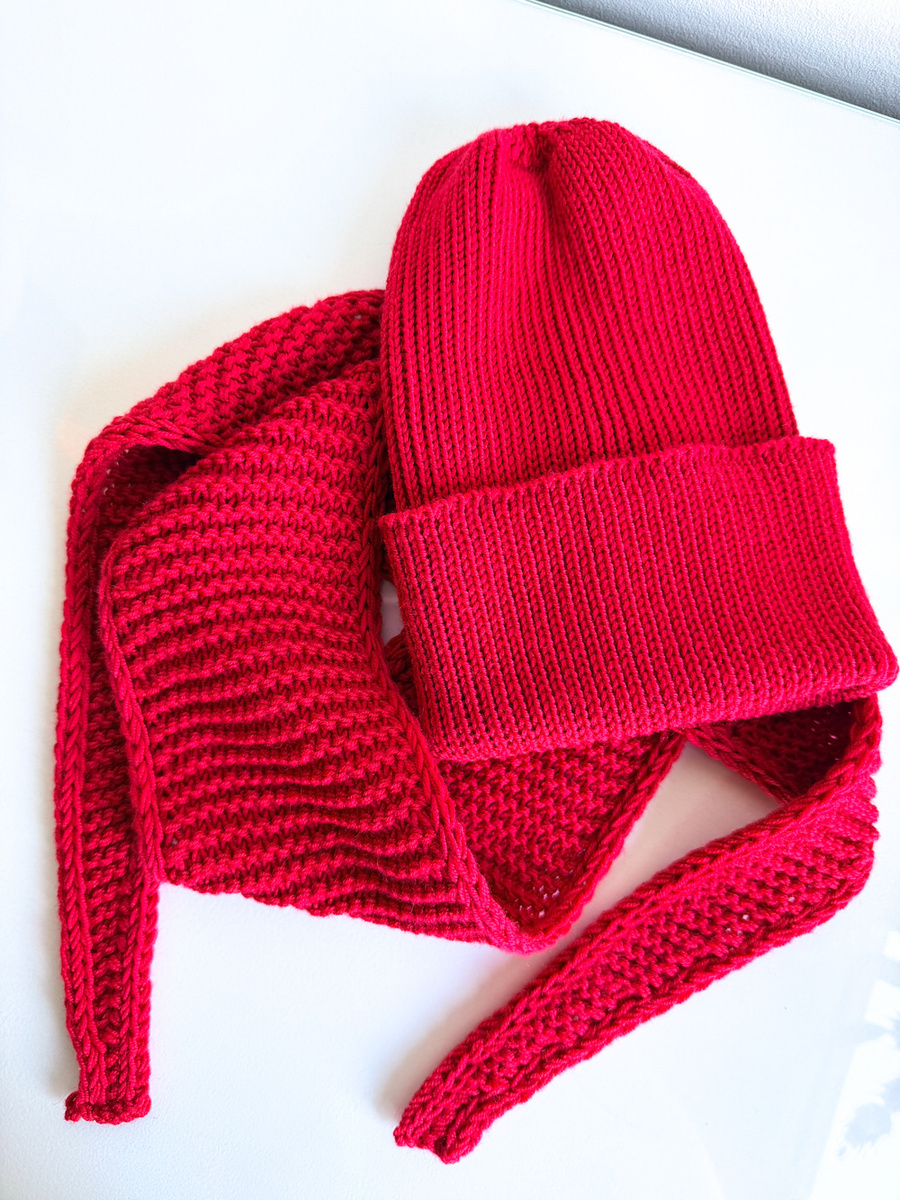 Ręcznie robiony KOMIN HELLI 100% Baby Merino - WYBIERZ KOLOR