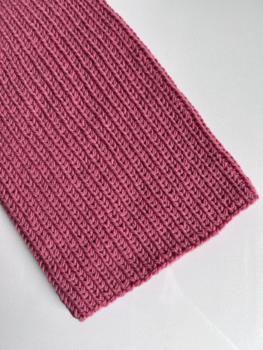 Czapka wełniana NANA 100% Baby Merino 46 Herbaciany Róż