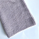 KIARA Alpaca Beanie 100% 4010 Jasna Lawenda