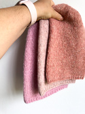 CHMURKA Beanie-Mütze aus Alpaka 24 Mittelrosa