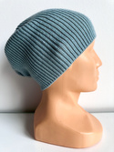VARELLA Beanie-Mütze aus 100% Baby-Merinowolle 43 Jasny Morski