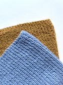 KIARA 100% Alpaca Beanie without a Turn-Up Cuff 6205 Blue
