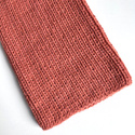 KIARA Beanie-Mütze aus 100% Alpaka 2915 Orange