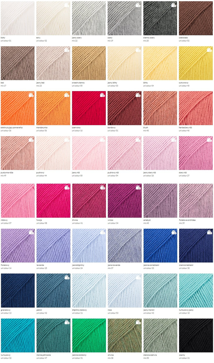 HELLI – czapka merino wywijana 100% baby merino 11 Błękitny Stalowy unisex zimowa