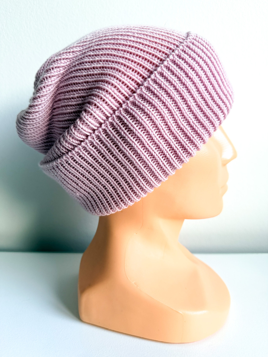 VARELLA Baby Merino Wool Beanie 54 Powder Pink