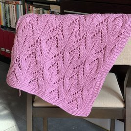 Wykonany ręcznie kocyk dziecięcy 80x80 cm