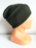VARELLA Turn-Up Merino Wool Beanie 65 ciemny leśny Unisex