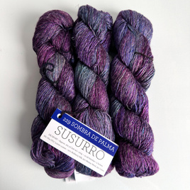 Ręcznie farbowana włóczka Malabrigo SUSURRO jedwab, len i merynos SUS229 SOMBRA DE PALMA