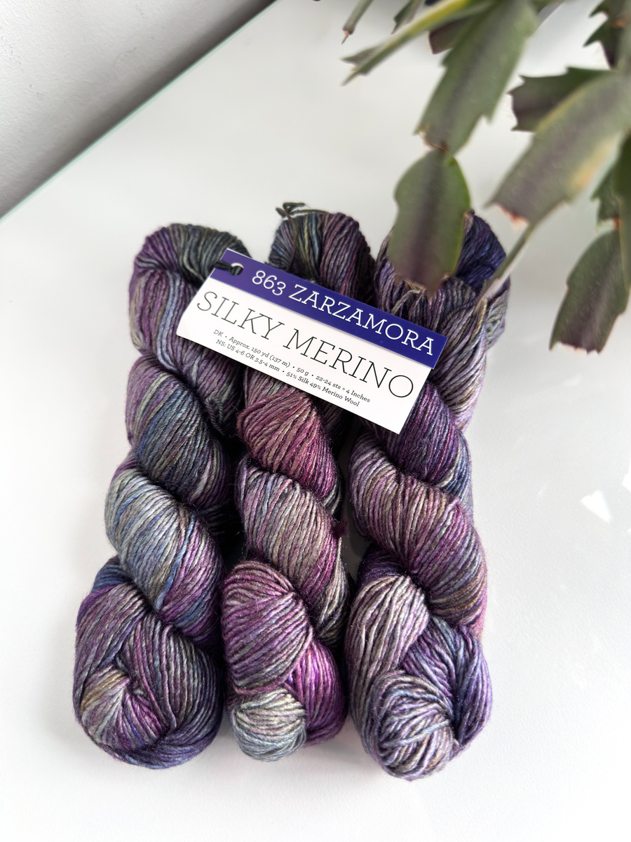 Włóczka Malabrigo SILKY MERINO SM863 ZARZAMORA