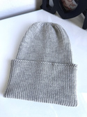 VARELLA – czapka beanie z wełny merino 100% Baby Merino 22 Jasny Szary zimowa