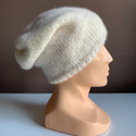 CHMURKA Alpaca Beanie 01 Ecru