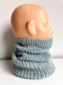 Ręcznie robiony KOMIN AUREA 100% Baby Merino plus moher - WYBIERZ KOLOR