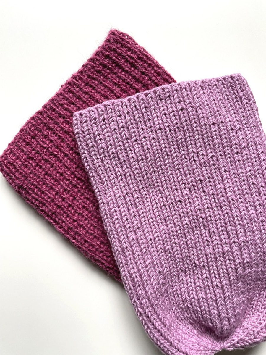 NANA – czapka beanie z wełny baby merino 27 Stary Róż