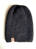 KIARA Women's Alpaca Beanie 100% Alpaca 8903 Black