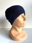 KIARA Alpaca Beanie for Women 100% Alpaca 5575 Navy