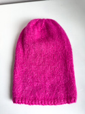 CHMURKA Handmade Women's Alpaca Beanie 39 Magenta