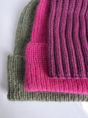 HELLI – czapka zimowa merino damska 34 Wrzos