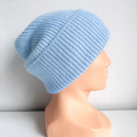 Wywijana czapka kaszmirowa 2.0 100% kaszmir 644 Baby