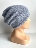 CHMURKA Alpaca Beanie 10 Mgła szary niebieski