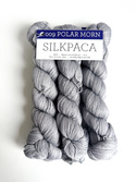 Ręcznie farbowana włóczka Malabrigo SILKPACA SA009 Polar Morn
