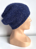 CHMURKA Beanie-Mütze aus Alpaka 09 Navy
