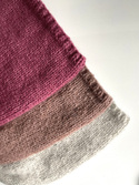CHMURKA Beanie-Mütze aus Alpaka 03 Perlgrau