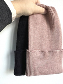 VARELLA Beanie-Mütze aus 100% Baby-Merinowolle 49 Pustynna Róża