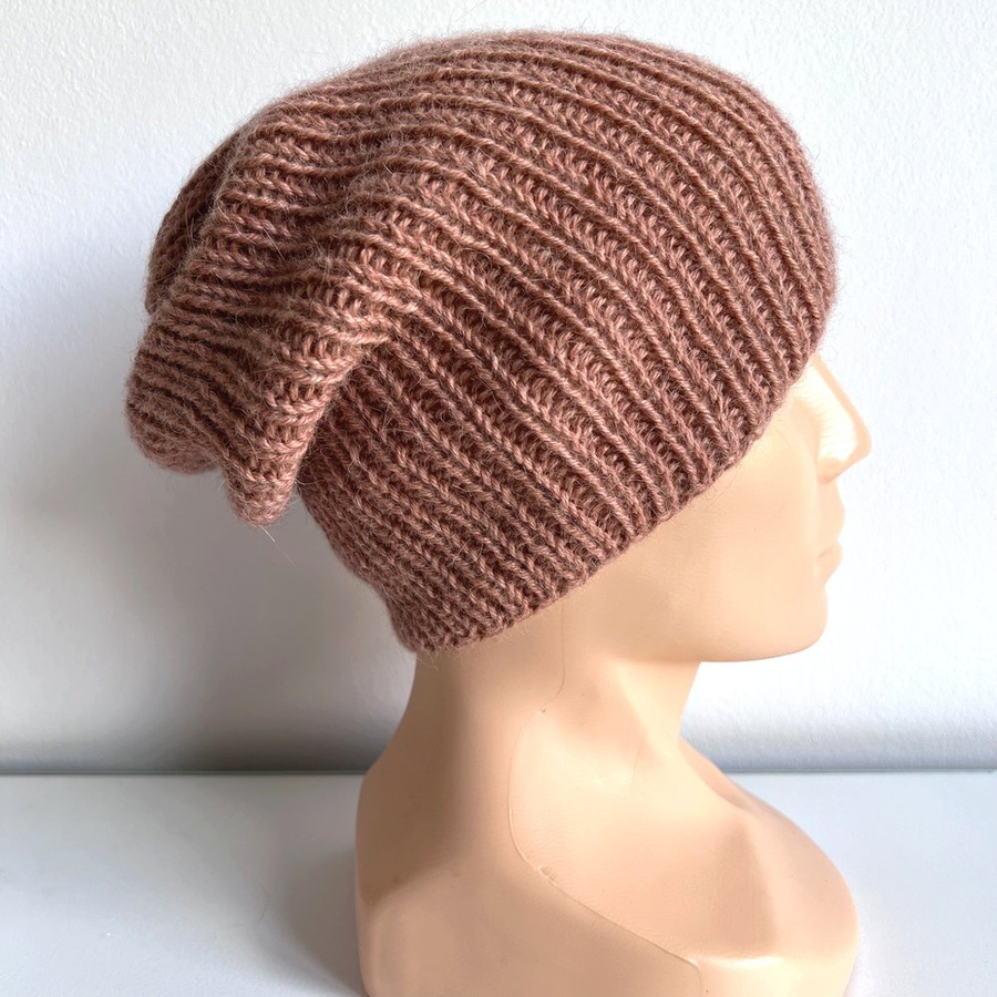 KIARA Alpaca Beanie 100% 9026 Blush beanie