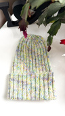 NELLI Handmade Merino Wool Beanie 37 Bajkowe Światełka
